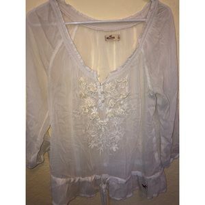 BOGO Hollister sheer top: L